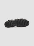YORGOS 001 - Schwarze Fischer-Sandalen aus Leder - thumb image 5,side view