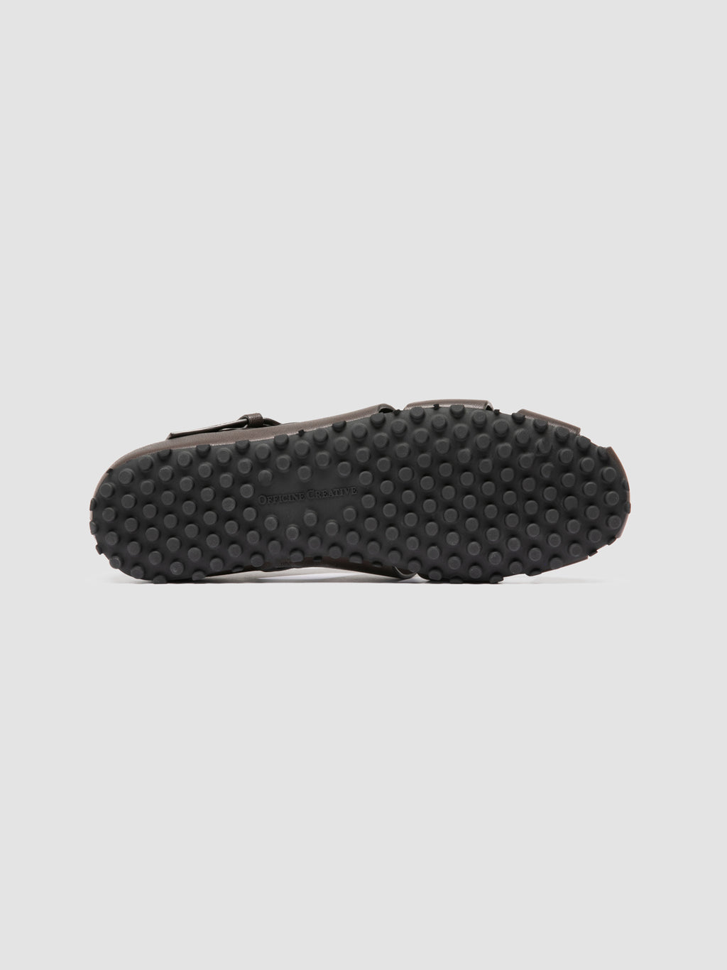 YORGOS 001 - Brown Leather Fisherman Sandals - image 5,side view