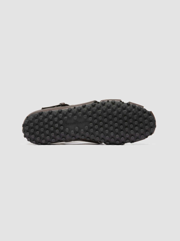 YORGOS 001 - Brown Leather Fisherman Sandals