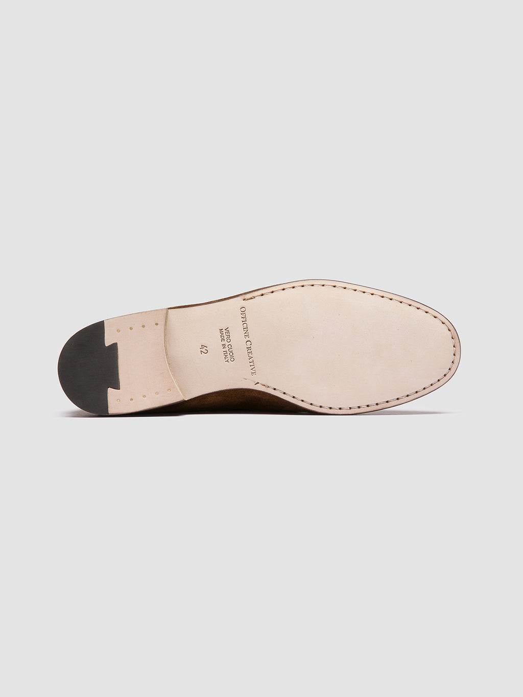 OLIVER 001 - Brown Suede Venetian Loafers - image 5,side view