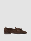 OLIVER 003 - Brown Suede Tassel Loafers - thumb image 1,side view