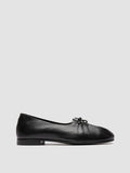 OLIVER 102 - schwarze Ballerinas aus Leder - thumb image 1,side view