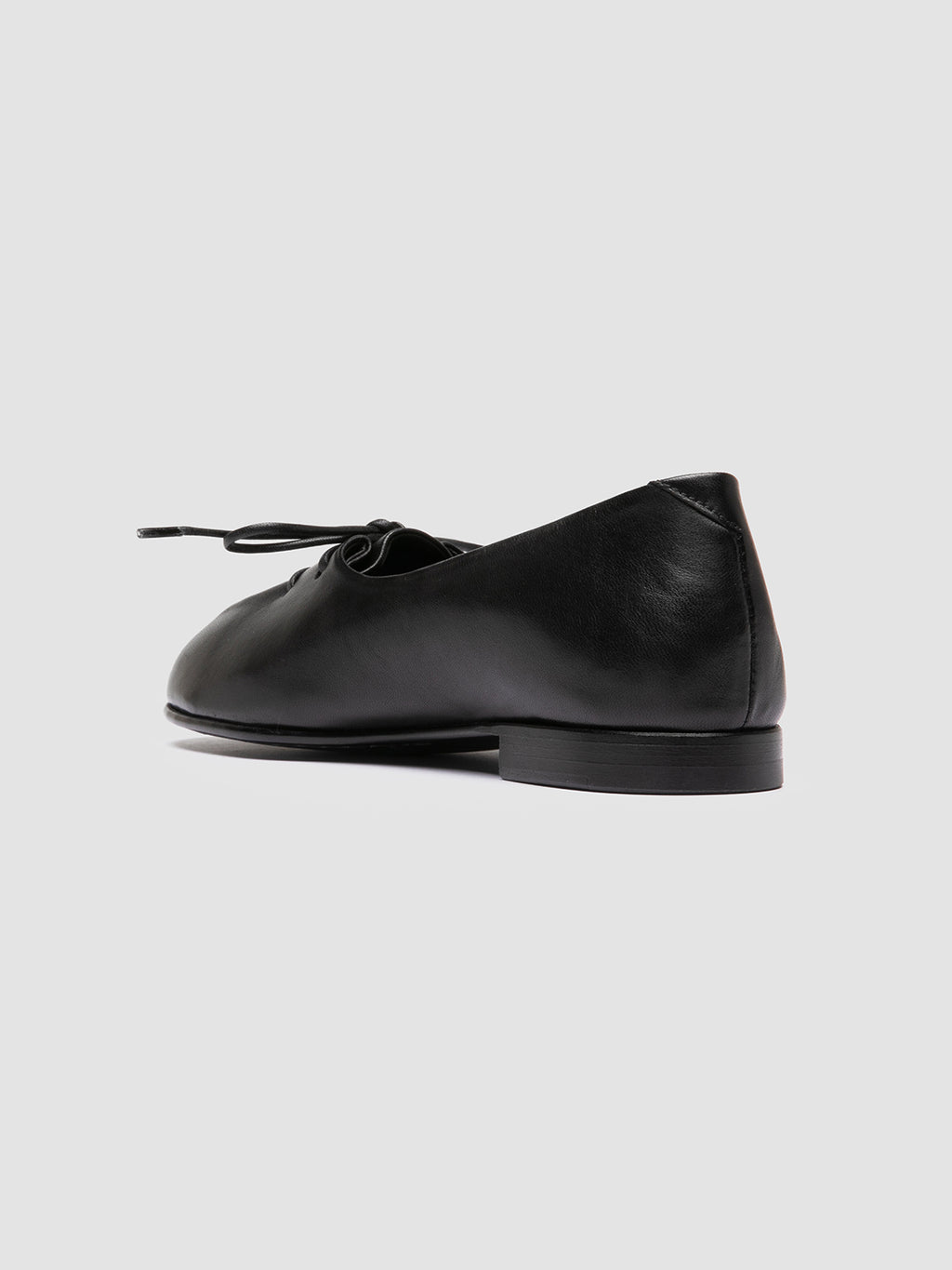 OLIVER 102 - schwarze Ballerinas aus Leder - image 4,side view