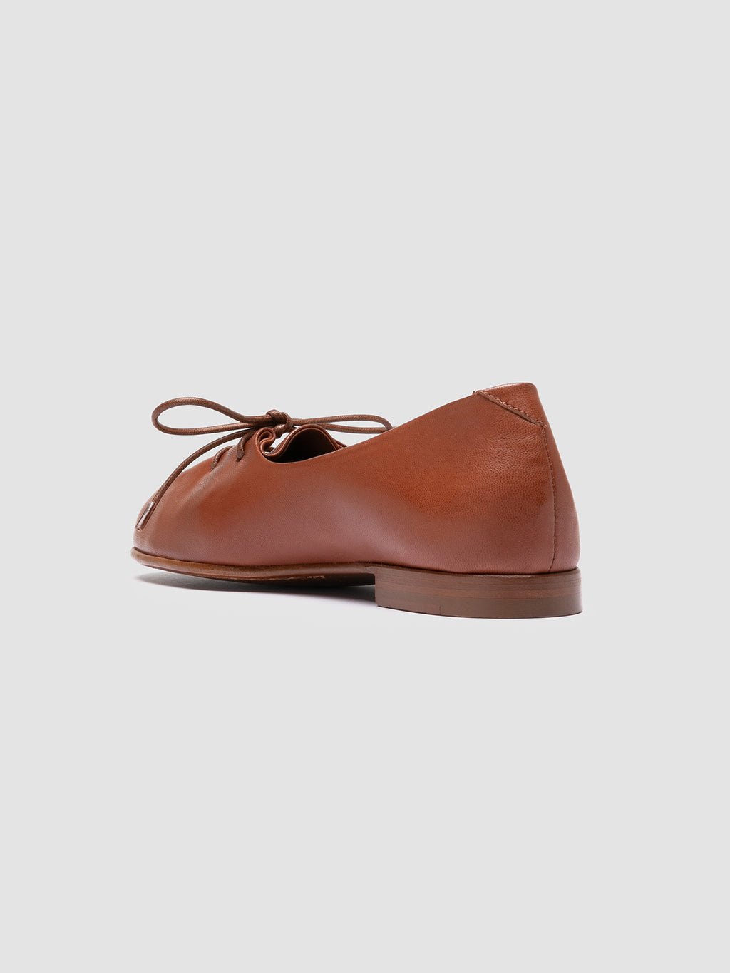 OLIVER 102 - braune Ballerinas aus Leder - image 4,side view