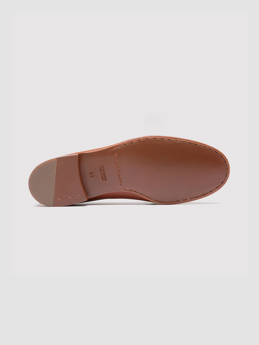 OLIVER 102 - braune Ballerinas aus Leder - image 5,side view