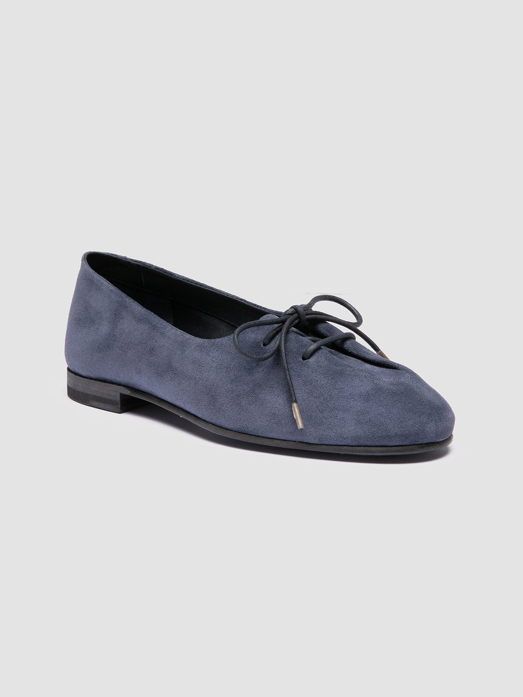 OLIVER 102 - blaue Ballerinas aus Wildleder - image 3,side view