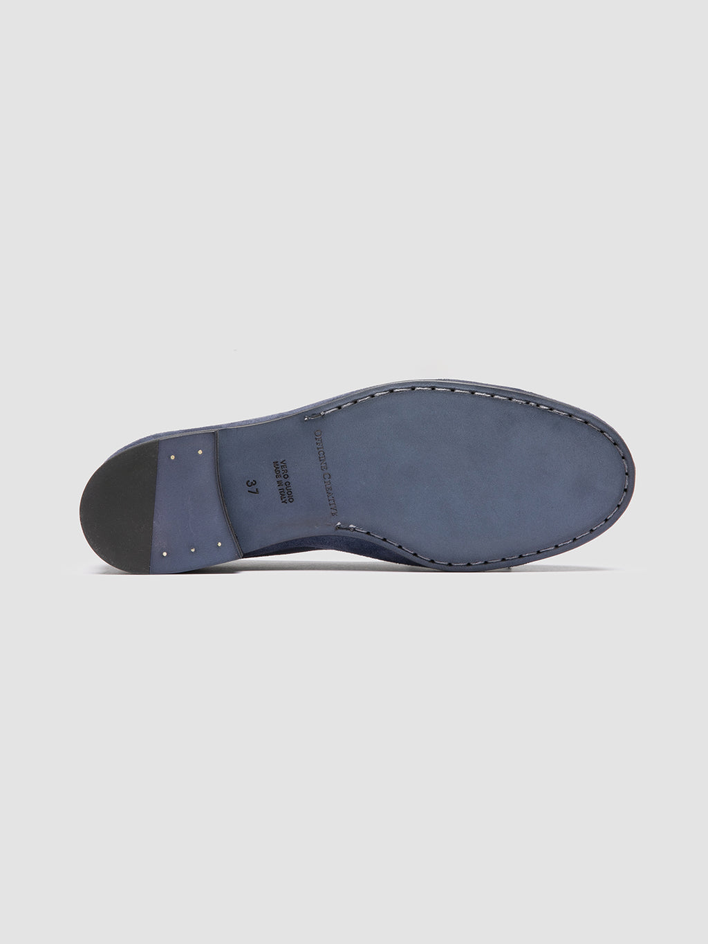 OLIVER 102 - blaue Ballerinas aus Wildleder - image 5,side view