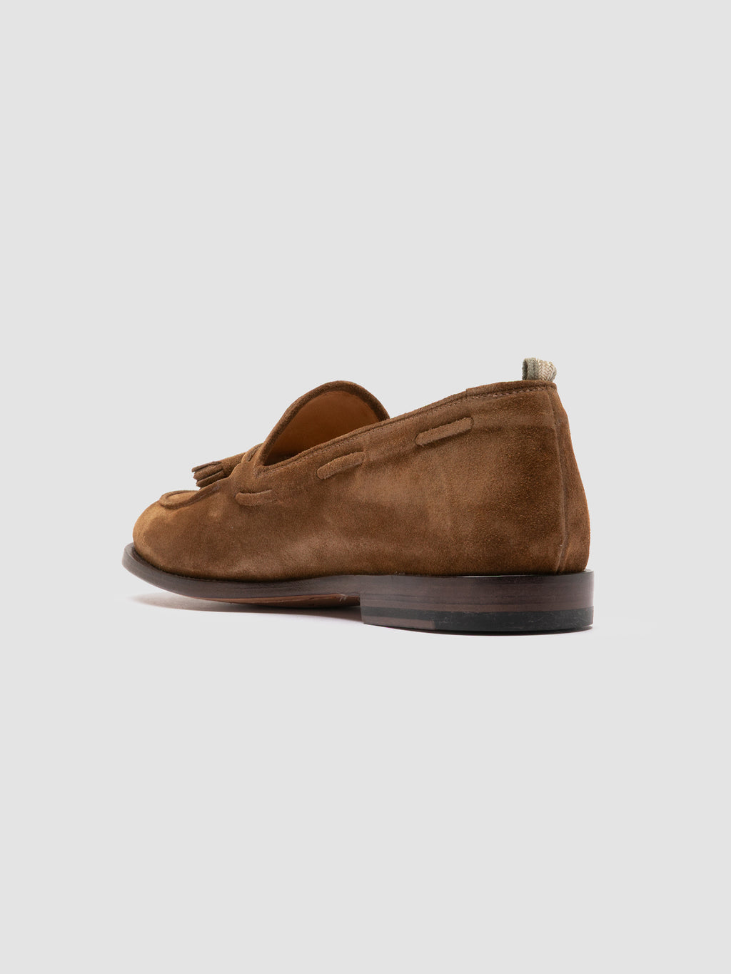 OPERA 002 - Brown Suede Tassel Loafers - image 4,side view