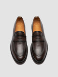OPERA FLEXI 101 - Brown Leather Penny Loafers - thumb image 2,side view