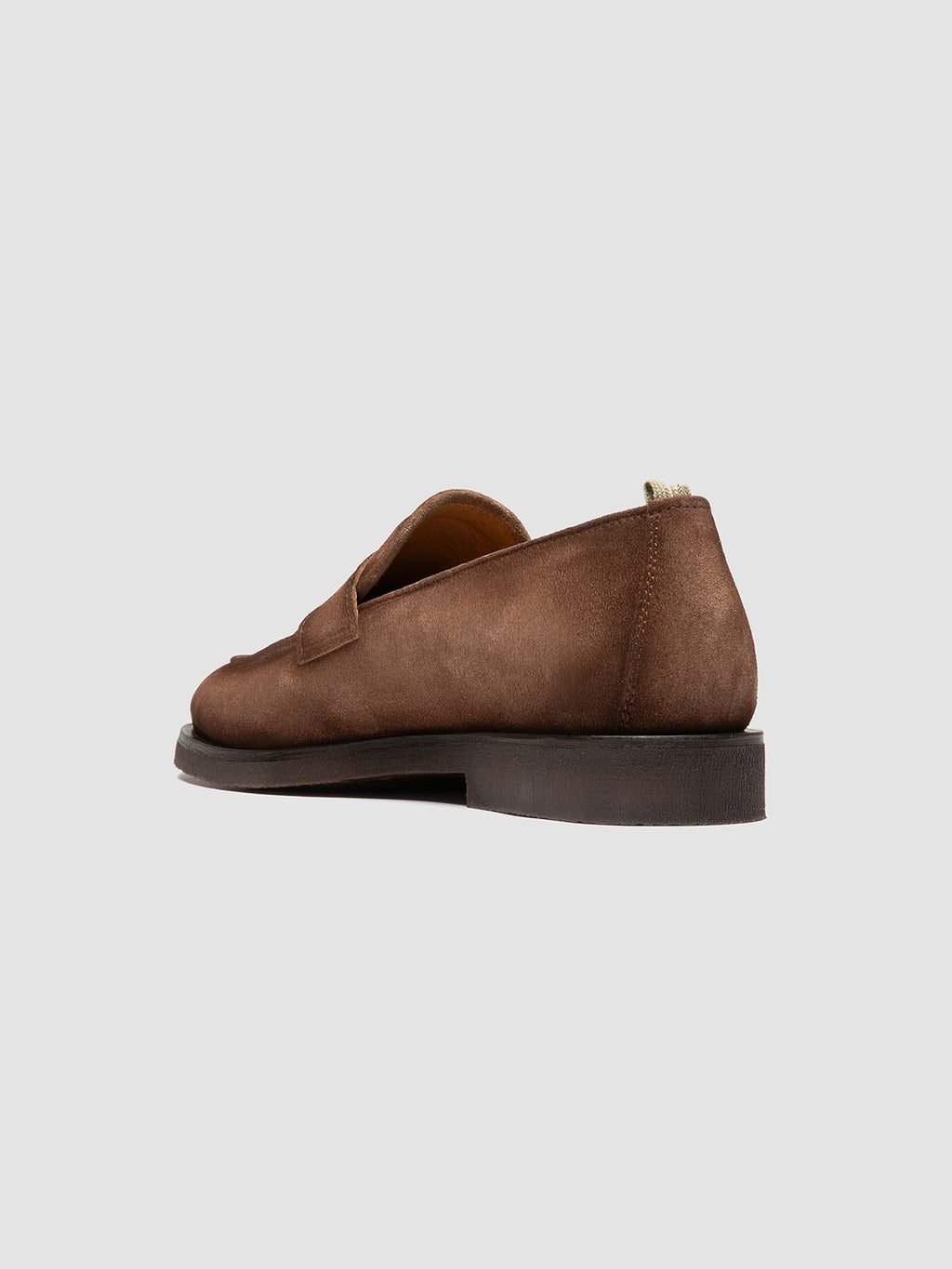 OPERA FLEXI 101 - Taupefarbene Penny-Loafers aus Wildleder - image 4,side view