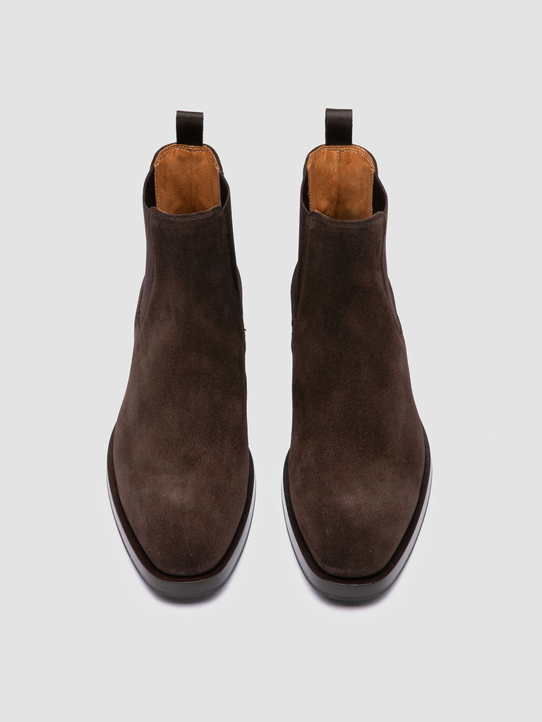 ORTEGA 003 - Brown Suede Chelsea Boots Officine Creative - 2