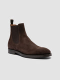 ORTEGA 003 - Brown Suede Chelsea Boots - thumb image 3,side view