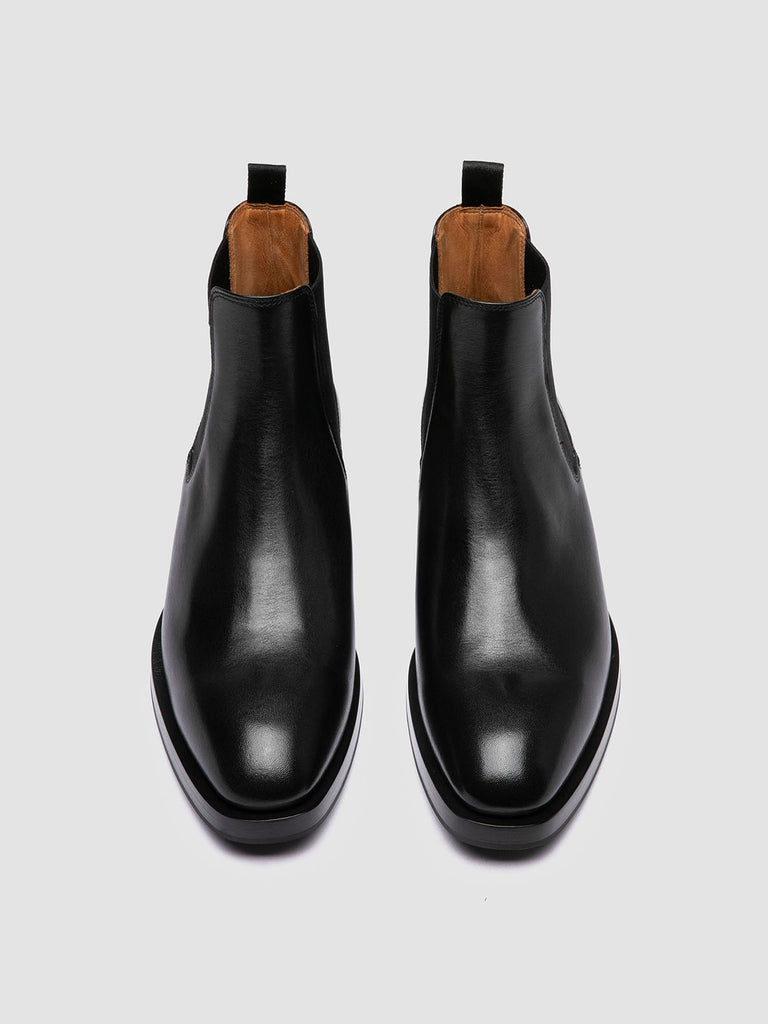 ORTEGA 003 - Black Leather Chelsea Boots Officine Creative - 2