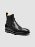 ORTEGA 003 - Black Leather Chelsea Boots - thumb image 3,side view