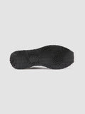 PERSPECTIVE 001 - Blue Leather Sneakers - thumb image 5,side view
