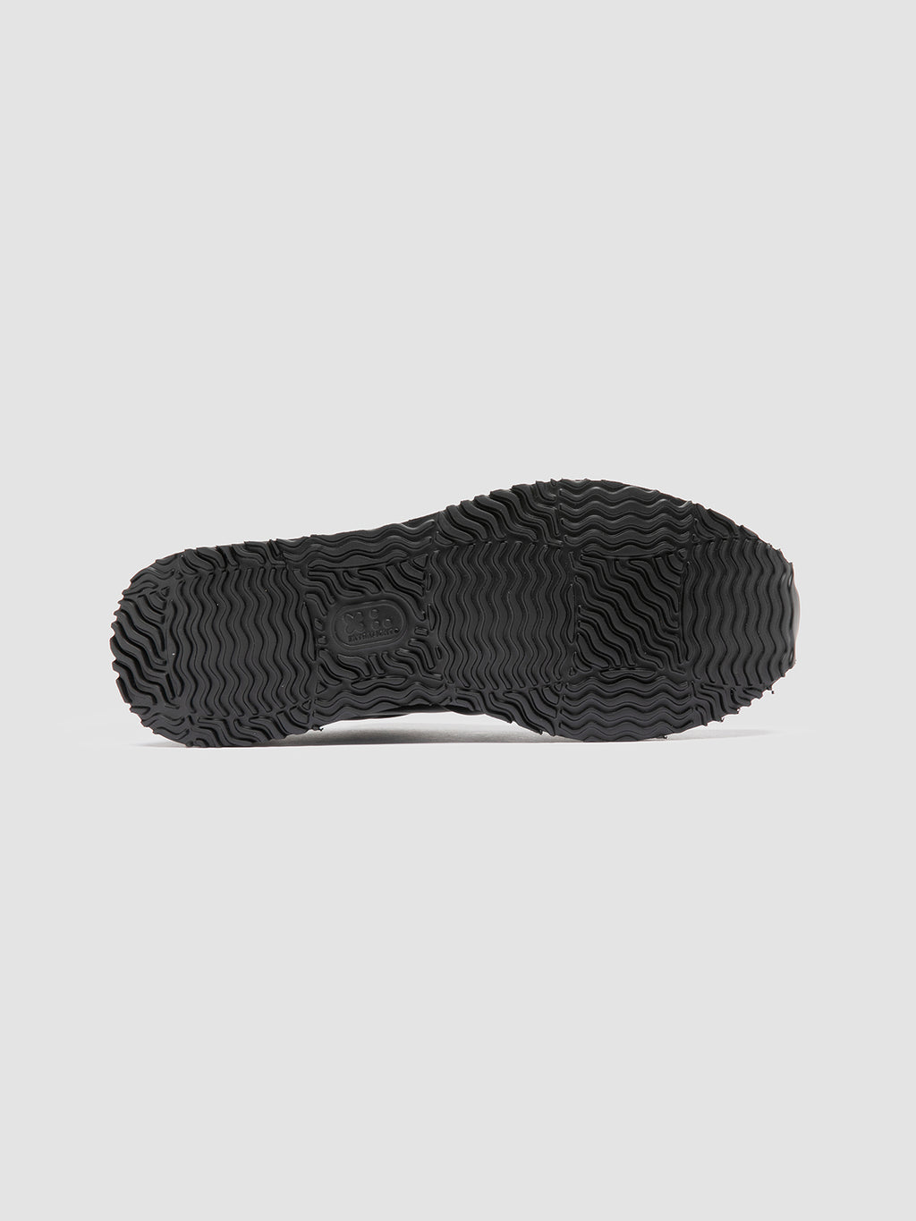 PERSPECTIVE 001 - Black Leather Sneakers - image 5,side view