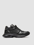 PHASE 001 - Graue Low-Top-Sneaker aus Leder - thumb image 1,side view