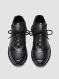 PHASE 001 - Graue Low-Top-Sneaker aus Leder - thumb image 2,side view