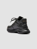PHASE 001 - Graue Low-Top-Sneaker aus Leder - thumb image 4,side view
