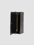 POCHE 09 - Schwarze Brieftasche aus Nappaleder - thumb image 4,side view