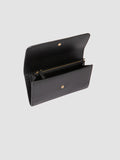 POCHE 09 - Schwarze Brieftasche aus Nappaleder - thumb image 5,side view