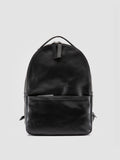 QUENTIN 020 - schwarzer Lederrucksack - thumb image 1,side view