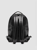 QUENTIN 020 - schwarzer Lederrucksack - thumb image 4,side view
