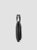 HELMET 046 - Schwarze Aktentasche aus Leder - thumb image 3,side view