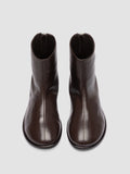 MIENNE 115 - Braune Stiefel aus Leder mit Reißverschluss - thumb image 2,side view