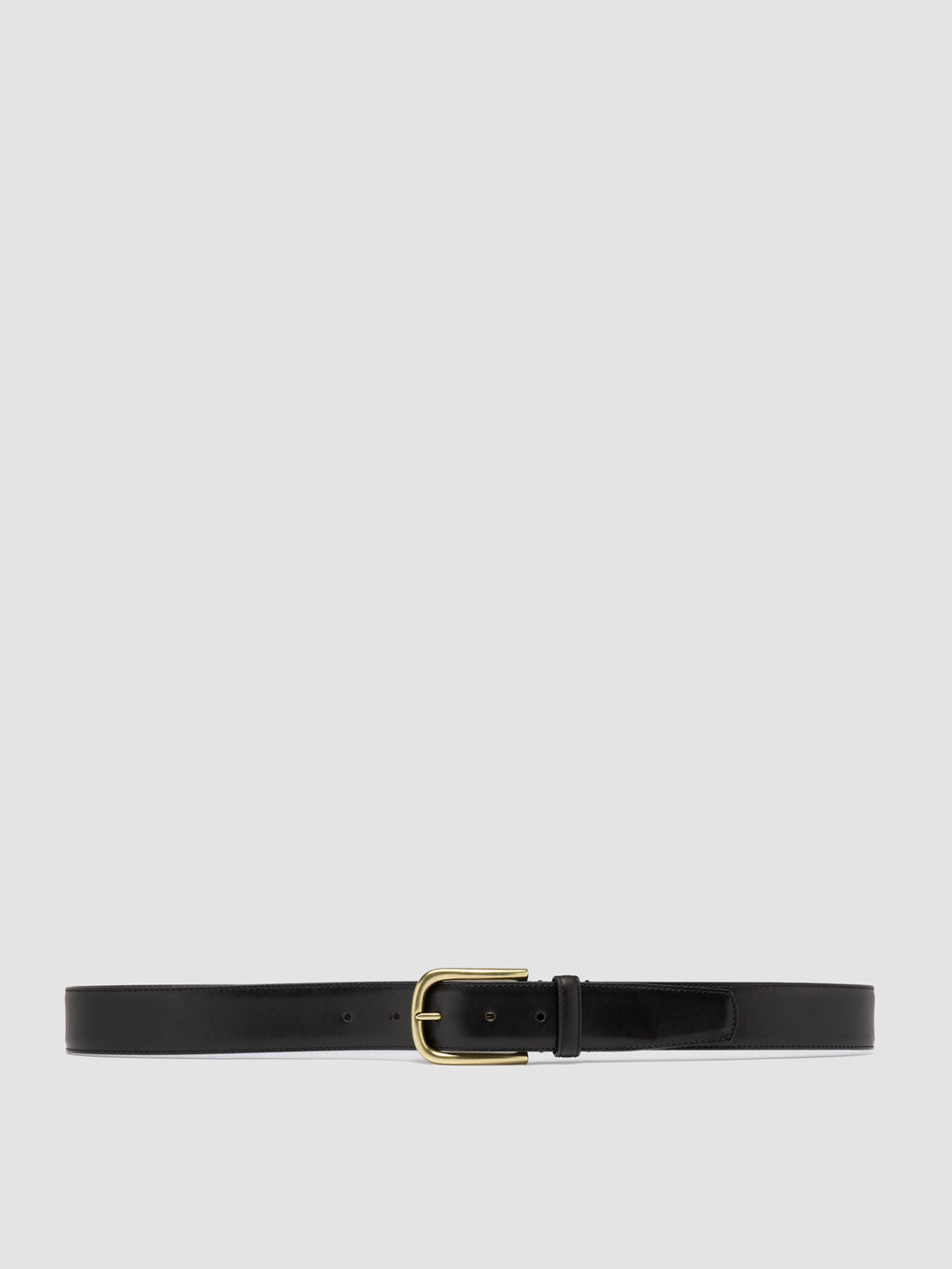 OC STRIP 04 - Schwarzer Ledergürtel - image 1,side view