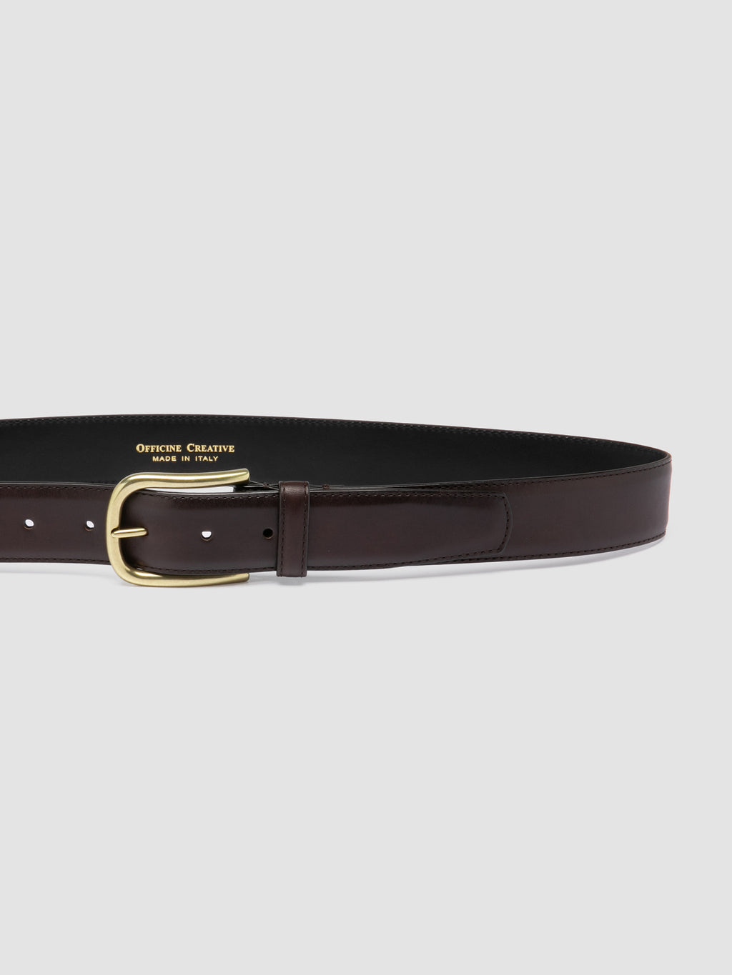 OC STRIP 04 - Brauner Ledergürtel - image 3,side view