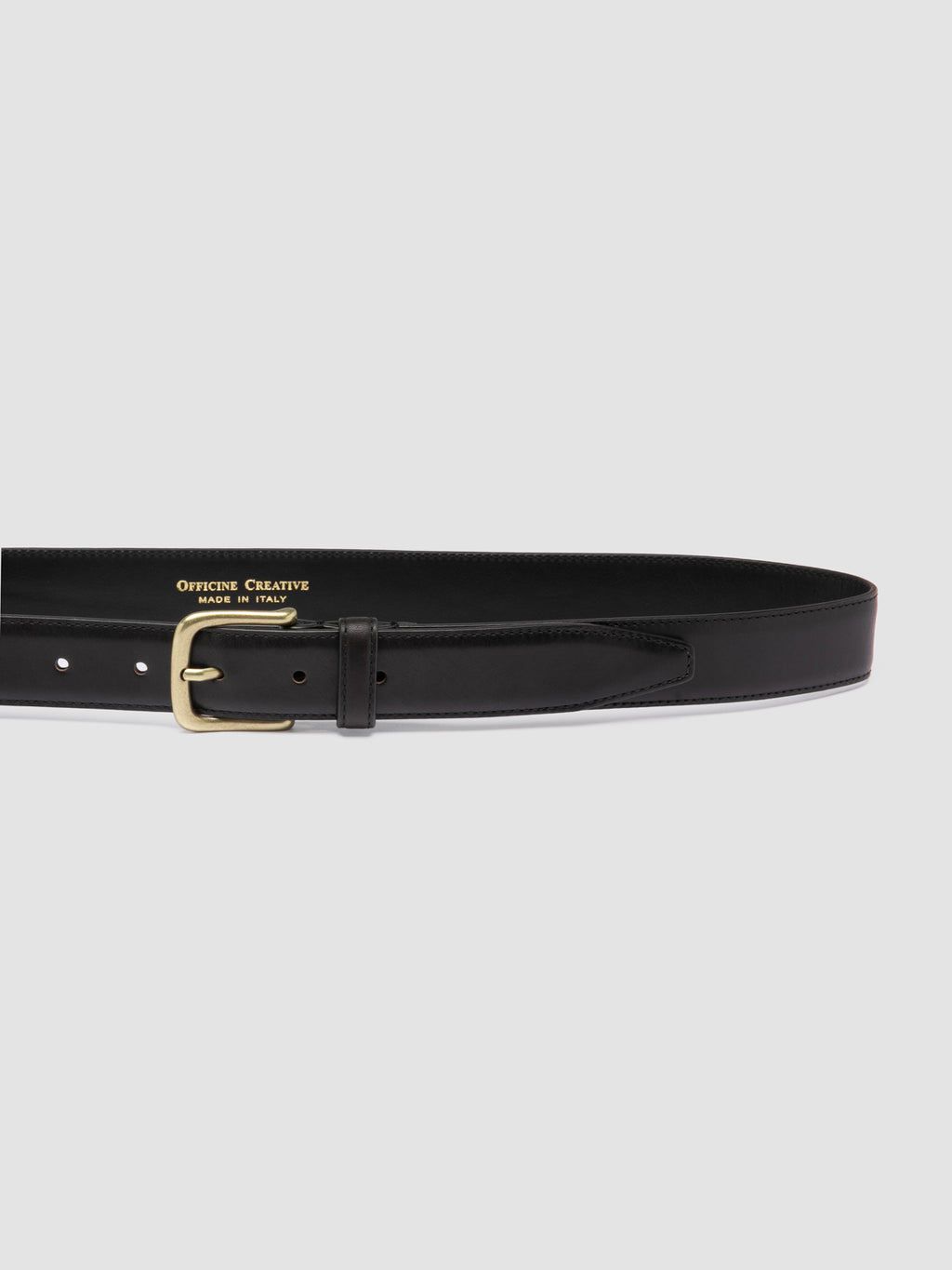 OC STRIP 05 - Schwarzer Ledergürtel - image 3,side view