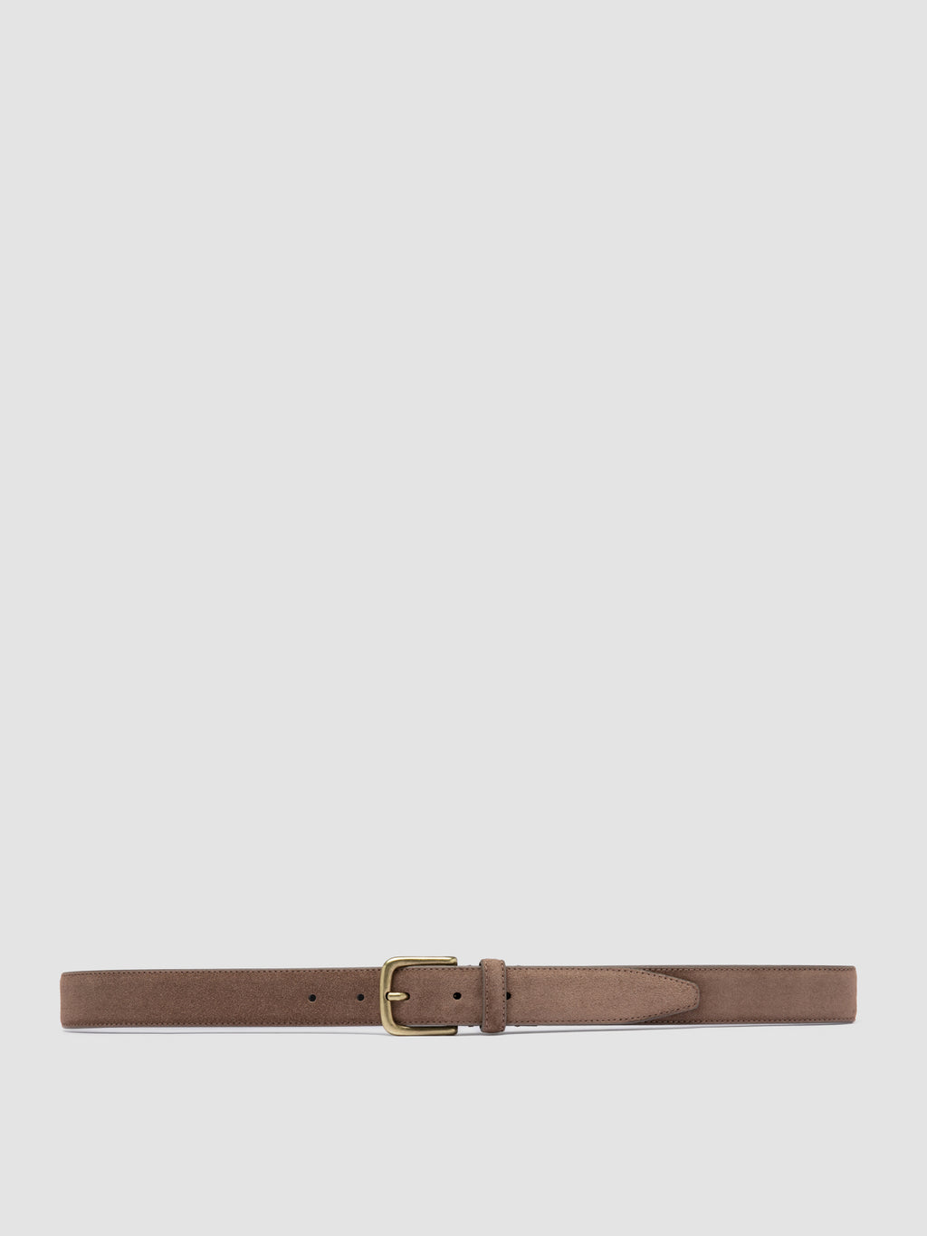 OC STRIP 05 - Beigefarbener Ledergürtel - image 1,side view