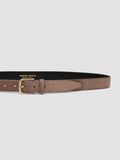 OC STRIP 05 - Beigefarbener Ledergürtel - thumb image 3,side view