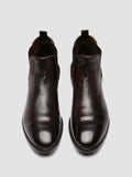 PRINCE 617 - Brown Leather Chealsea Boots - thumb image 2,side view
