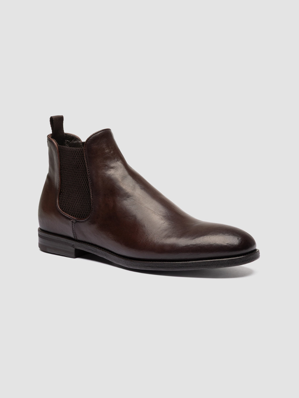 VANDERBILT CAOU 012 - Brown Leather Boots - image 3,side view