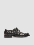 RUGGED 007 - Black Leather Derby Shoes - thumb image 1,side view