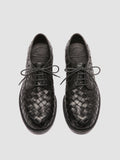 RUGGED 007 - Black Leather Derby Shoes - thumb image 2,side view