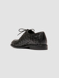 RUGGED 007 - Black Leather Derby Shoes - thumb image 4,side view