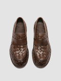 RUGGED 008 - Brown Leather Penny Loafers - thumb image 2,side view