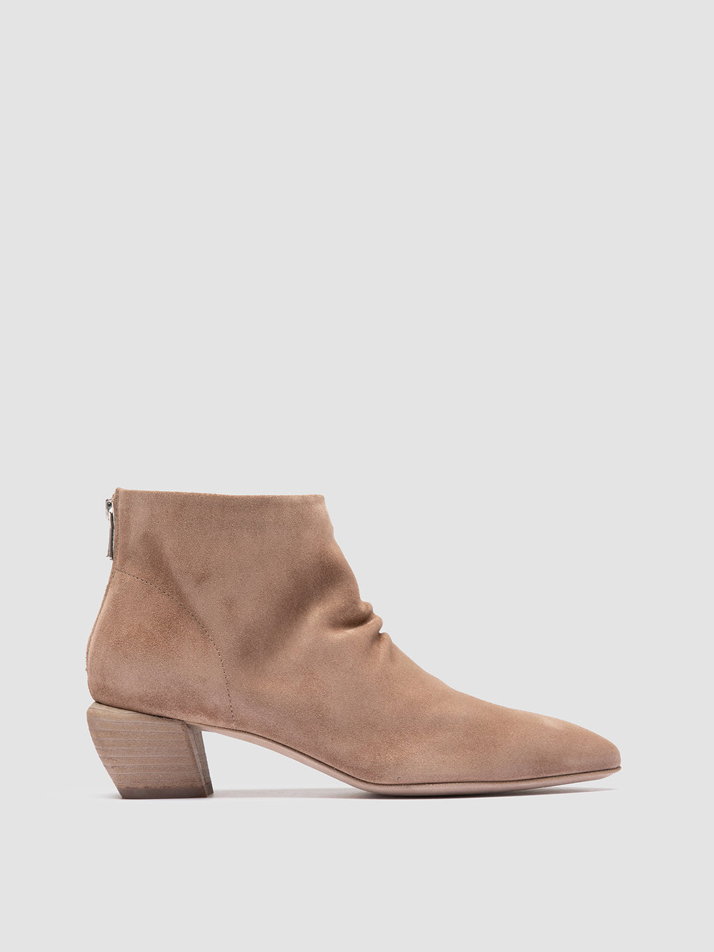 SALLY 001 - beige Wildlederstiefel - image 1,side view