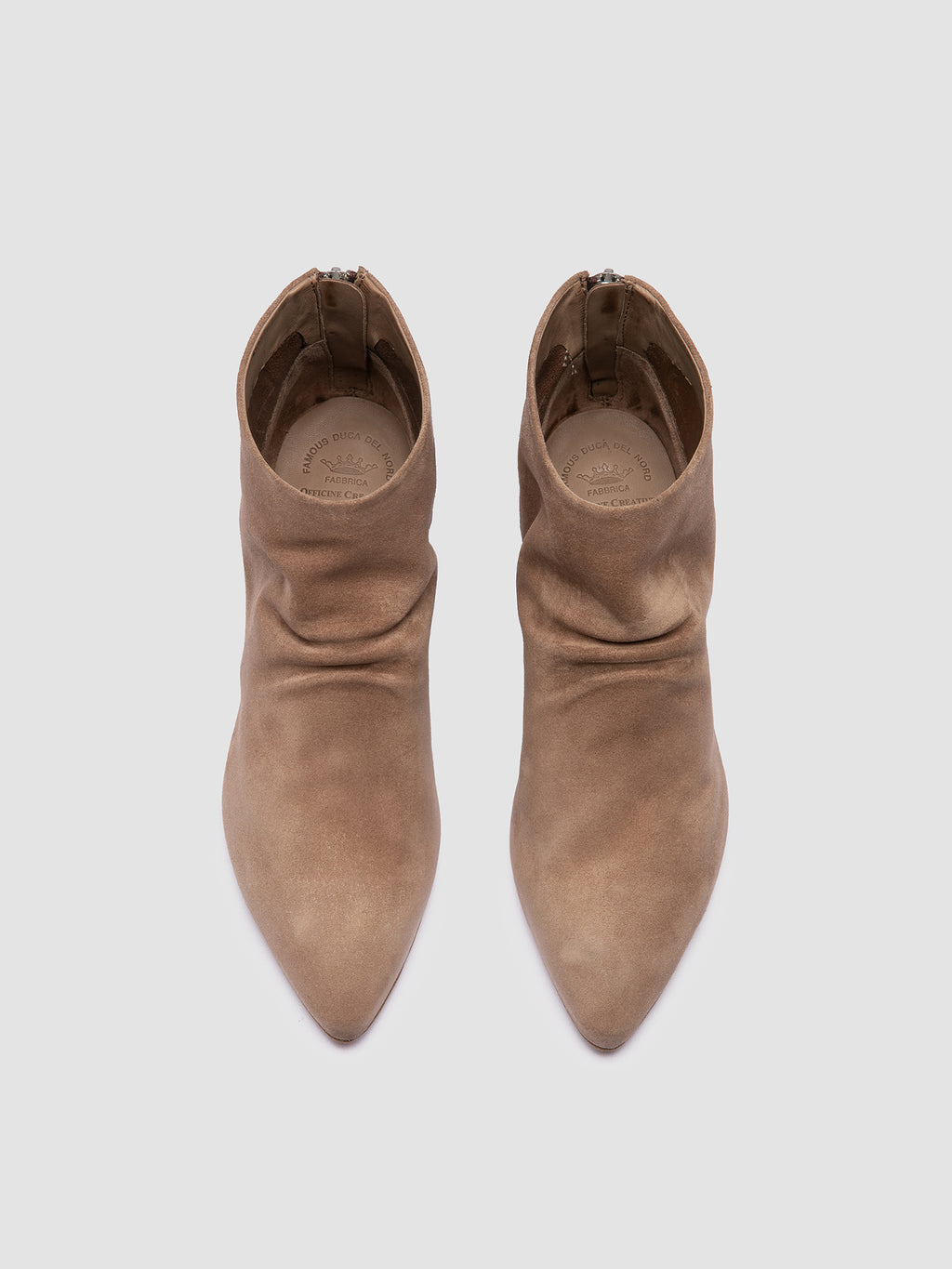 SALLY 001 - beige Wildlederstiefel - image 2,side view