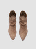 SALLY 001 - beige Wildlederstiefel - thumb image 2,side view