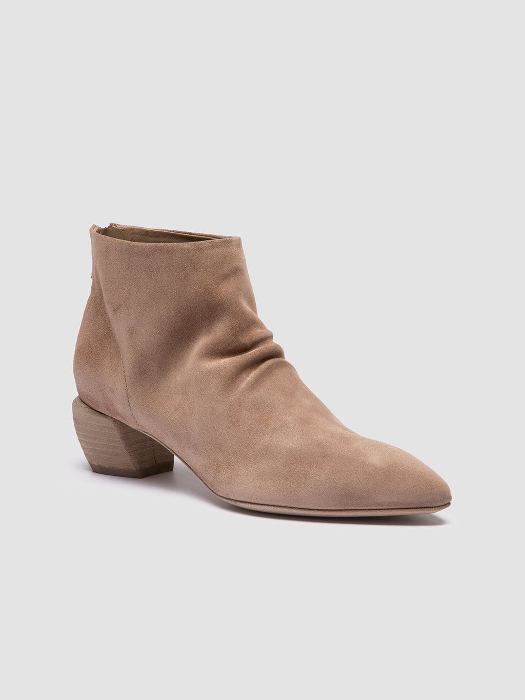 SALLY 001 - beige Wildlederstiefel - image 3,side view