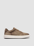 SLOUCH 001 - Taupe Suede Sneakers - thumb image 1,side view
