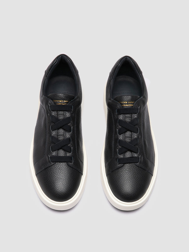SLOUCH 001 - Blue Leather Low Top Sneakers Men Officine Creative - 2