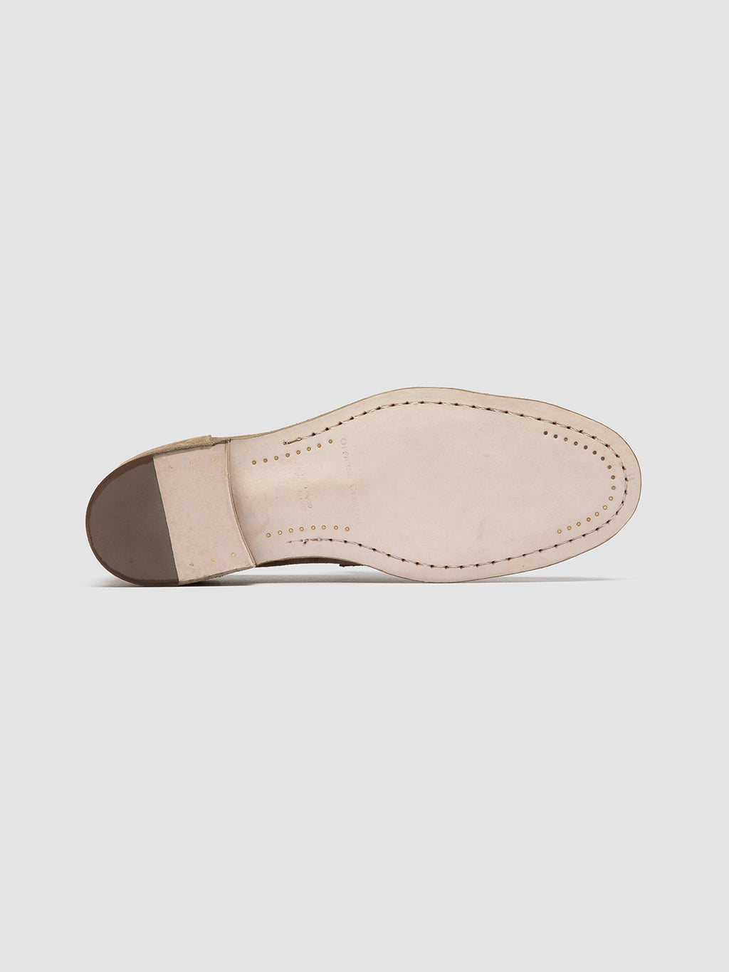 SOLITUDE 001 - Taupefarbene Slipper aus Wildleder - image 5,side view