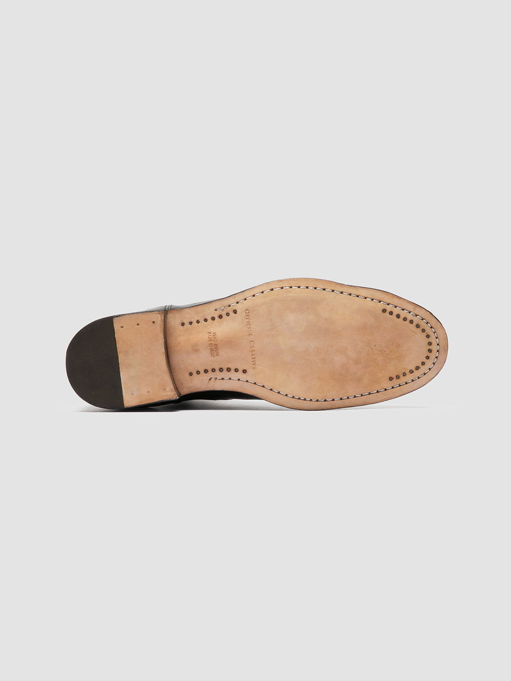 SOLITUDE 004 - Black Leather Chelsea Boots - image 5,side view
