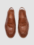 SOLITUDE 102 - Brown Leather Slingback Sandals - thumb image 2,side view