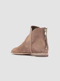 SOLITUDE 106 - Taupe Suede Zipped Boots - thumb image 4,side view